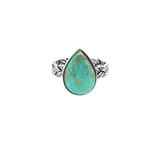 Turquoise Boho Style Ring