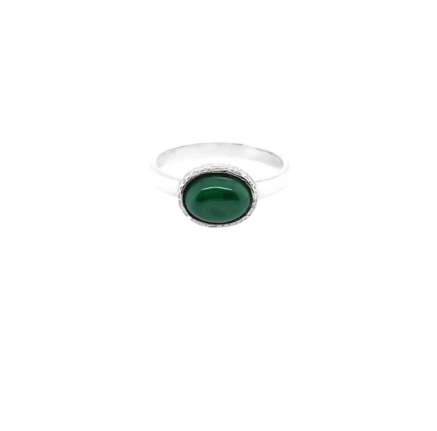Malachite Vintage Style Ring