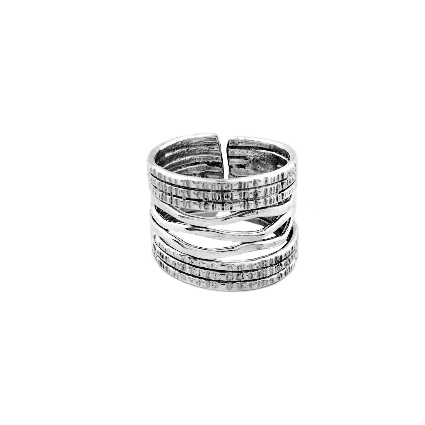 Rustic Sterling Silver Ring