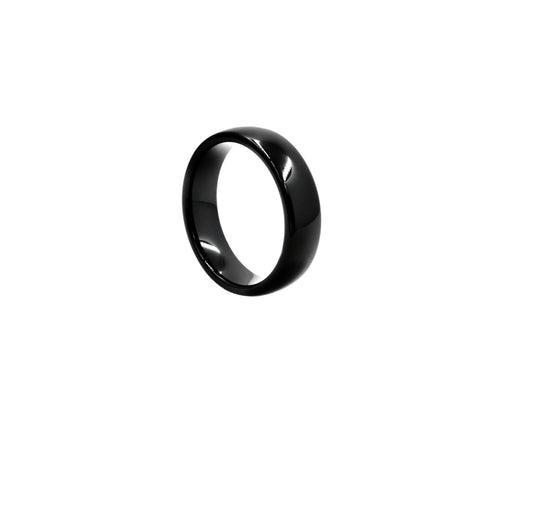 Black Tungsten Comfort Fit Band - Twisted Earth Artistry